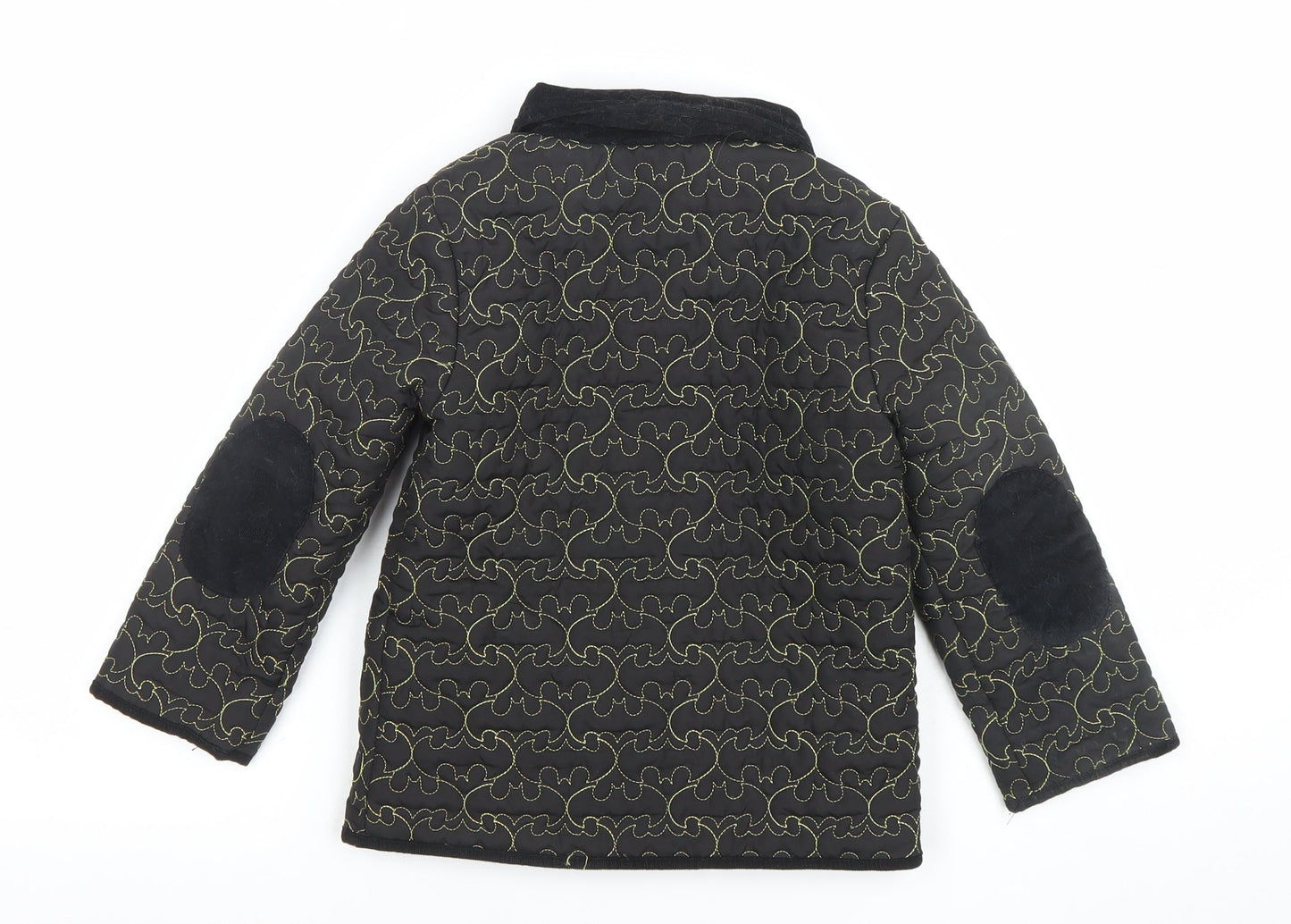 Boys UK Size 6 Years Batman Black Quilted Coat