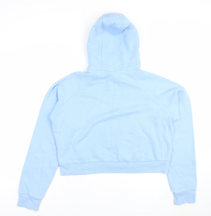 Womens UK Size 12 ellesse Blue Pullover Hoodie