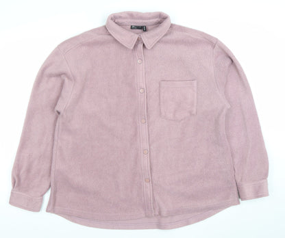 Womens UK Size 12 ASOS Design Pink Basic Jacket