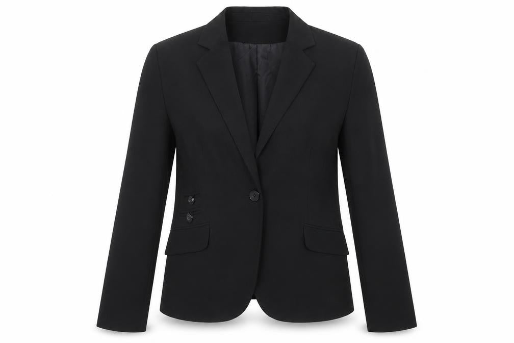 Womens UK Size 12 Bay Regular Black Blazer
