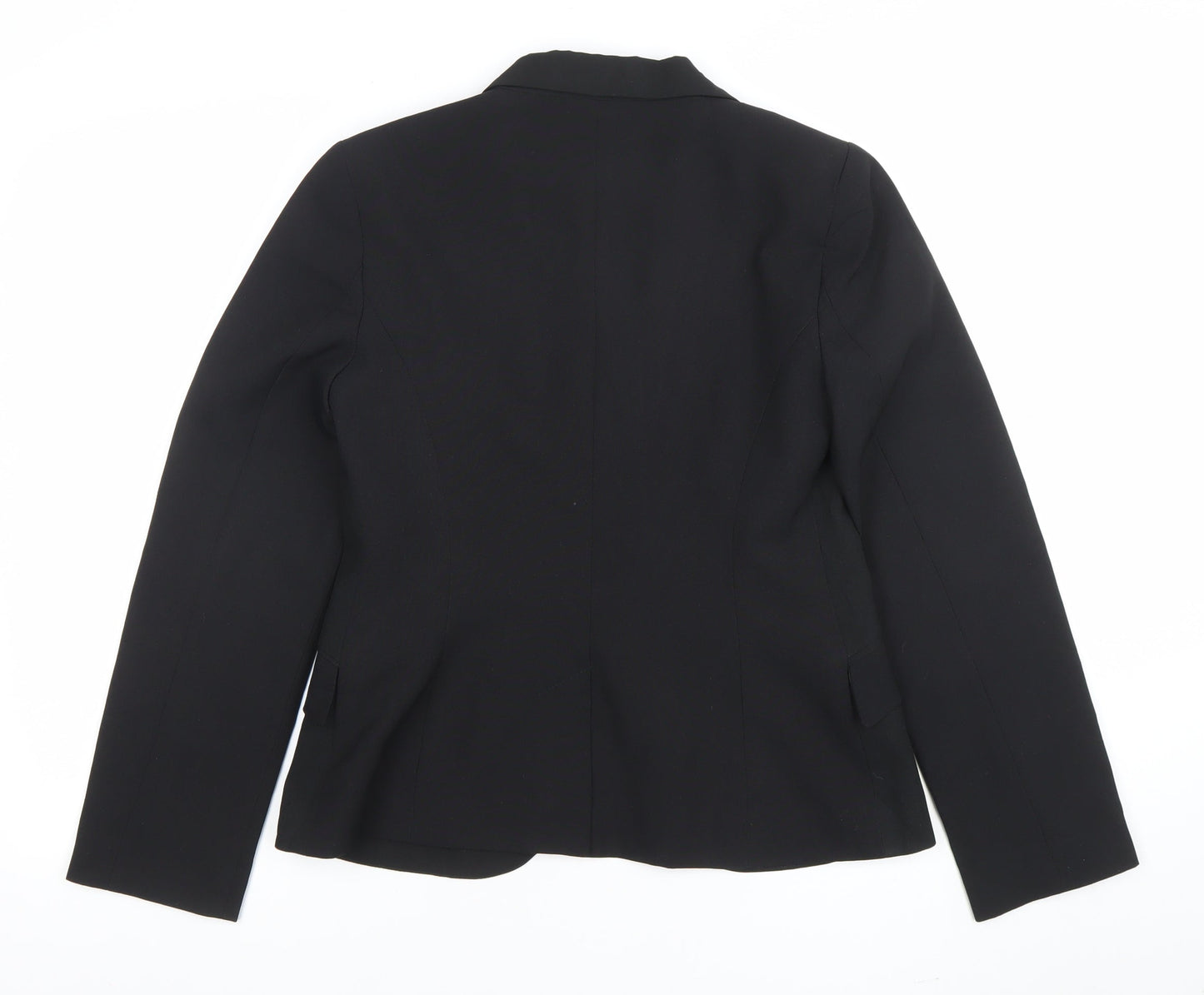 Womens UK Size 12 Bay Regular Black Blazer