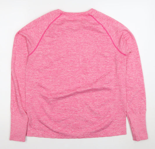 Womens UK Size XL Dunnes Stores Pink Gym & Training Running & Jogging Yoga T-Shi