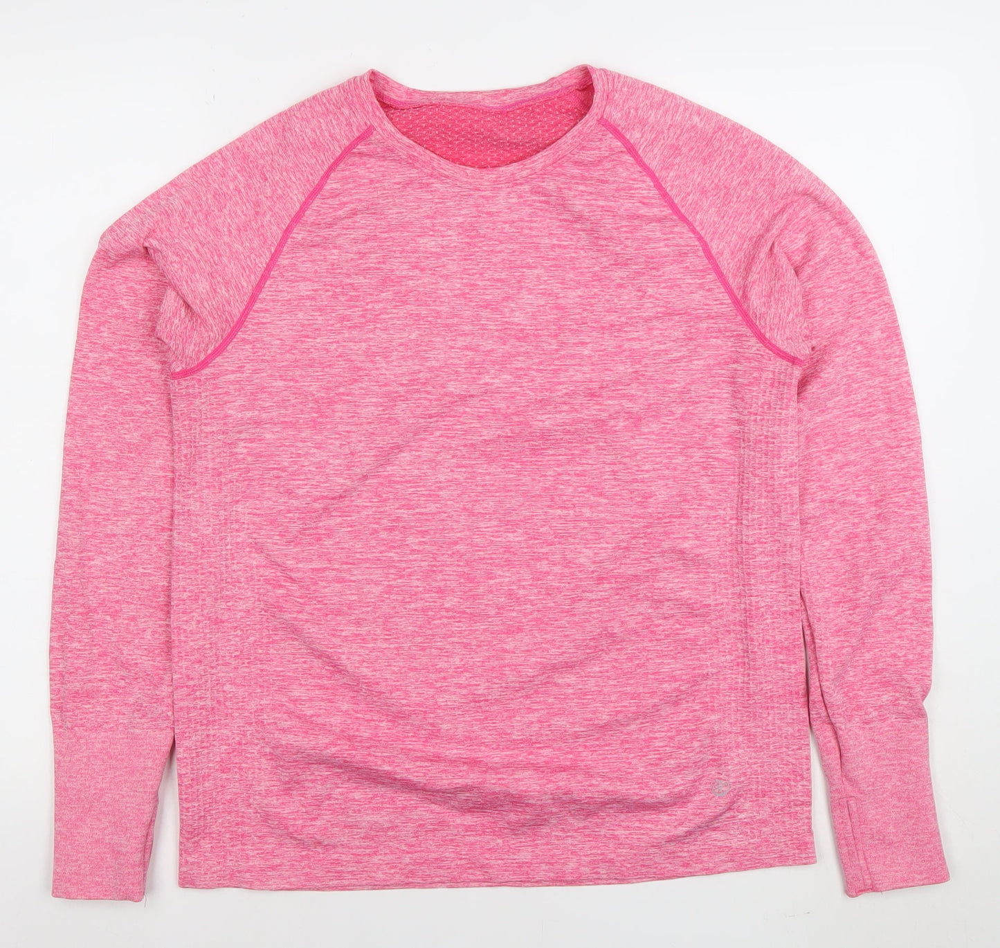 Womens UK Size XL Dunnes Stores Pink Gym & Training Running & Jogging Yoga T-Shi