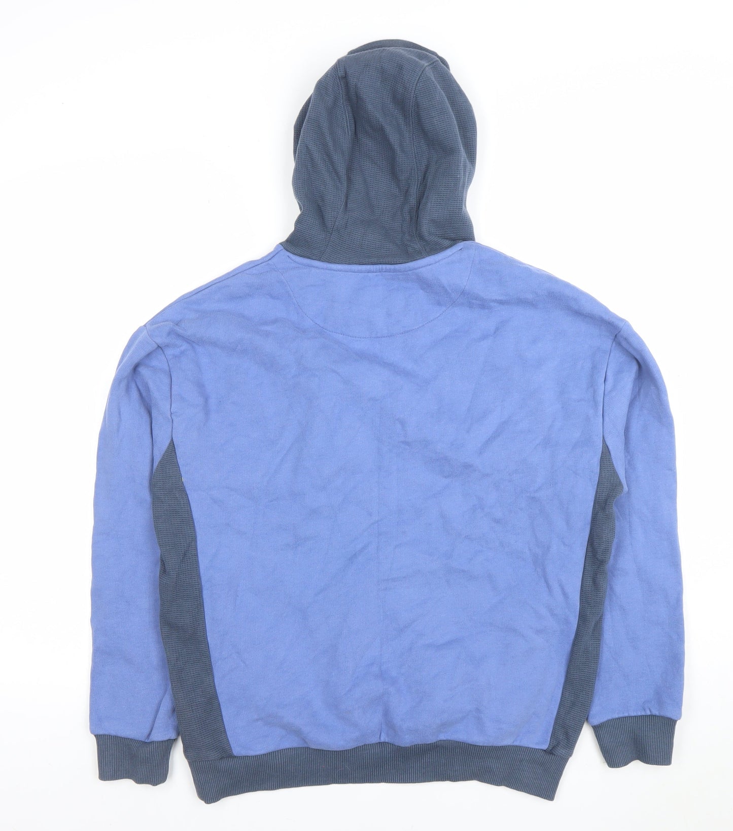 Boys UK Size 7-8 Years Marks and Spencer Blue Pullover Hoodie