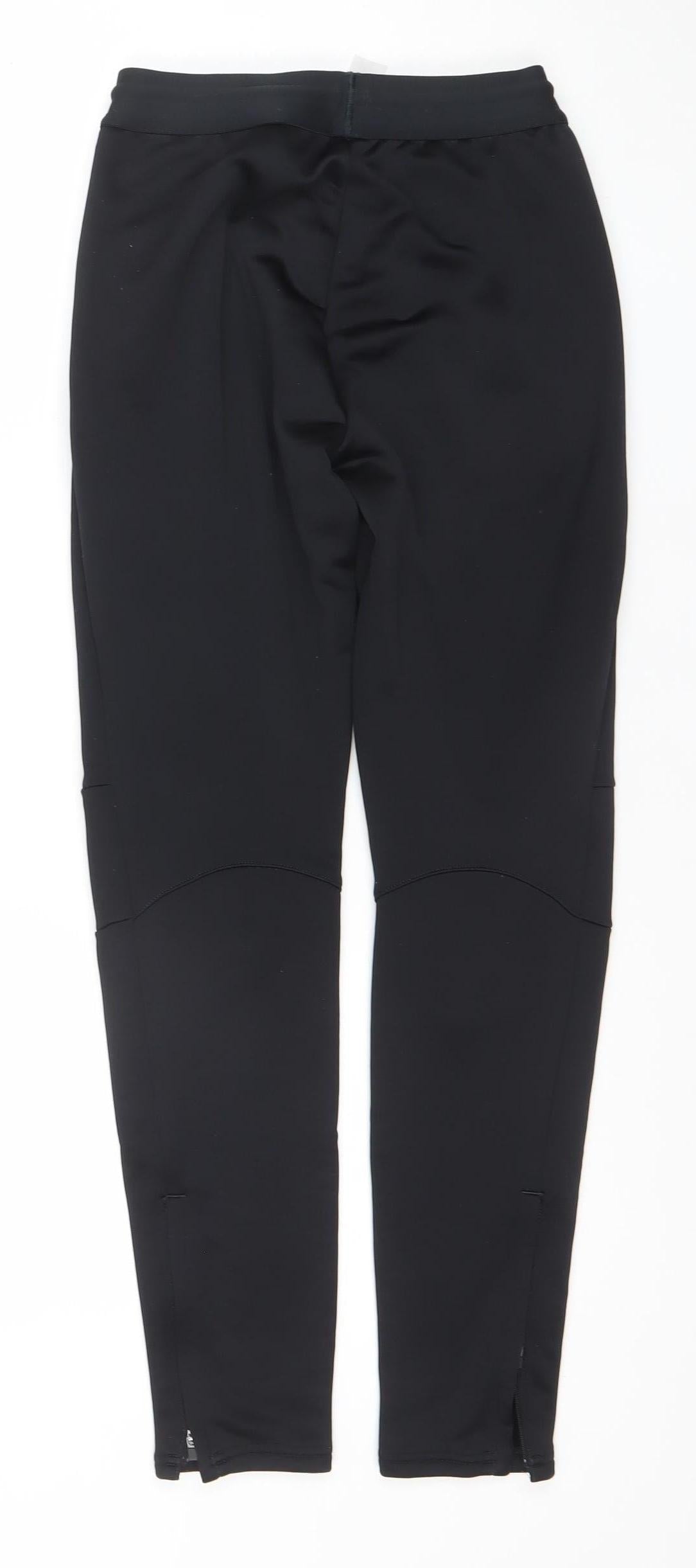 New Balance Boys Black XL Track Pants Football Training Tapered Fit