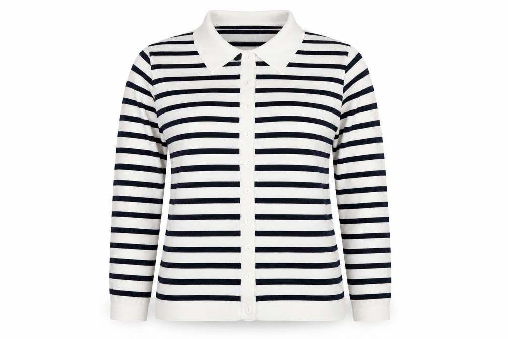 Womens UK Size M Jumper White Cardigan Jumper