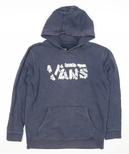 Boys UK Size XL VANS Blue Pullover Hoodie