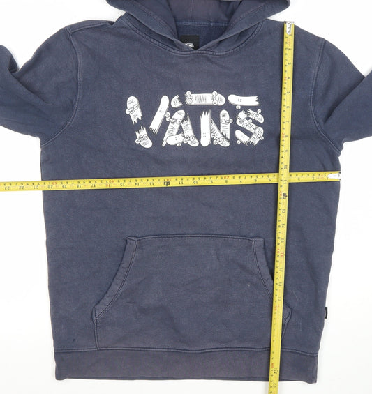Boys UK Size XL VANS Blue Pullover Hoodie