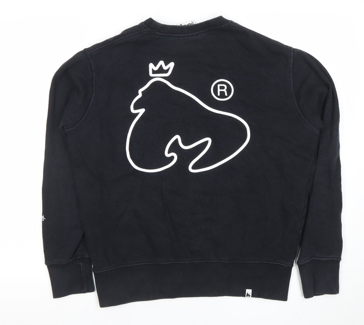 Mens UK Size S Money Black Pullover Sweatshirt