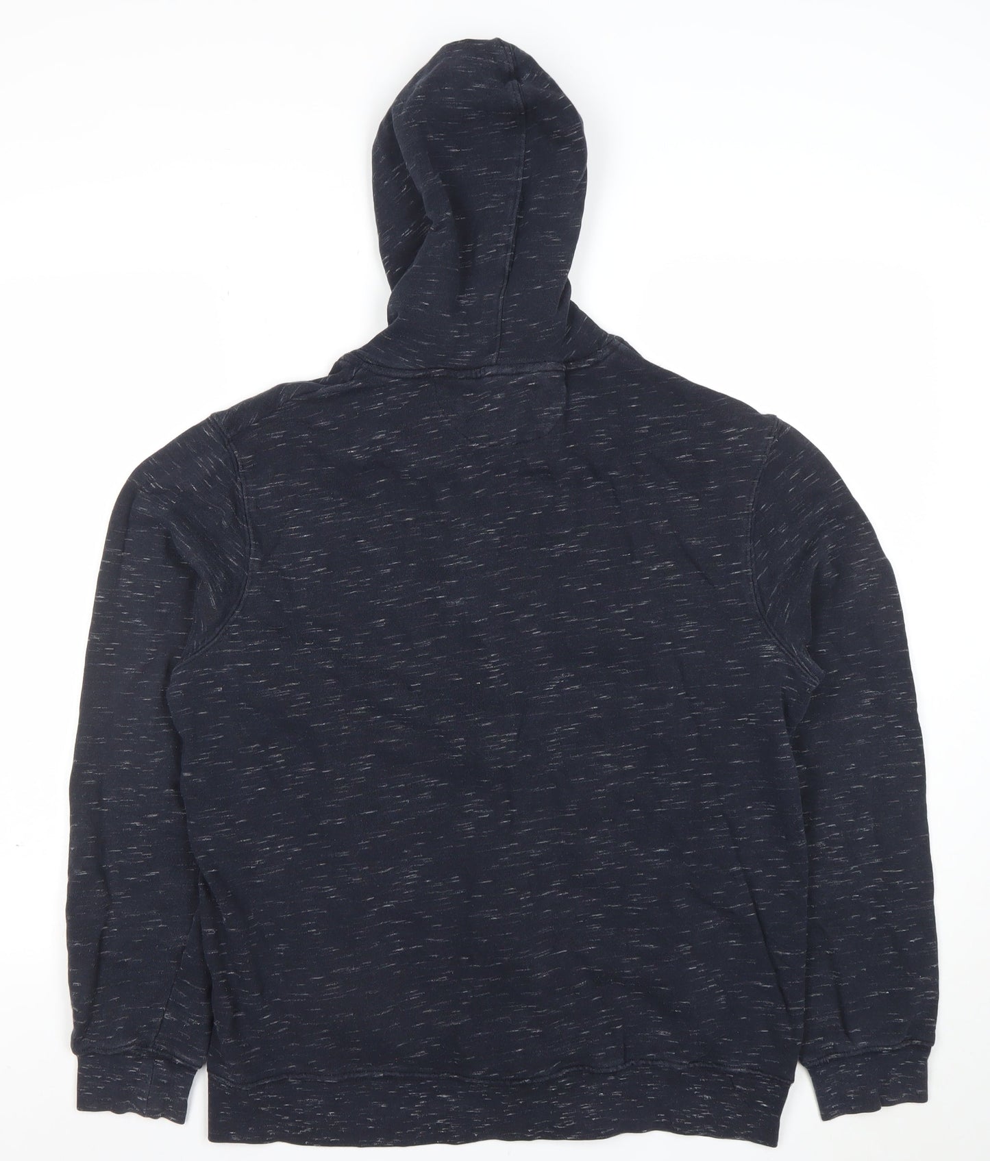 Mens UK Size XL Zara Blue Full Zip Hoodie