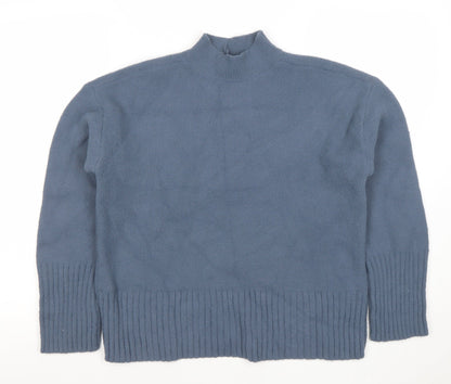 Womens UK Size M Marks and Spencer Blue Pullover Jumper