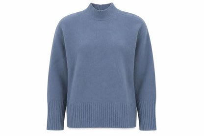 Womens UK Size M Marks and Spencer Blue Pullover Jumper