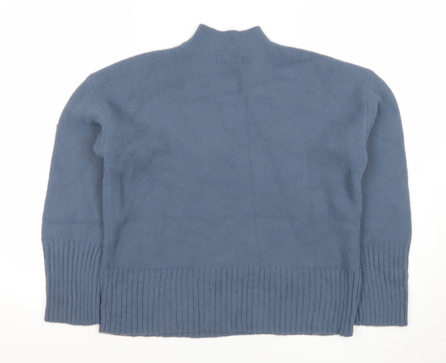 Womens UK Size M Marks and Spencer Blue Pullover Jumper