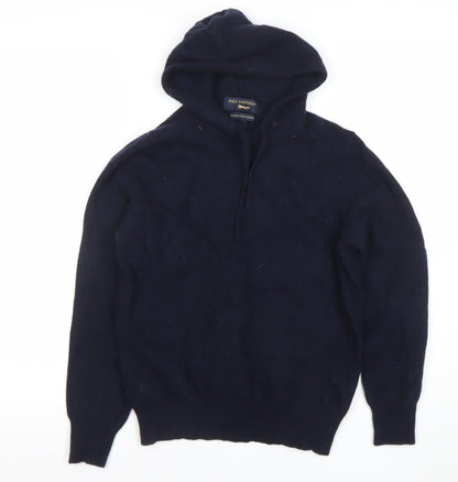Boys UK Size L Paul Costelloe Blue Pullover Hoodie