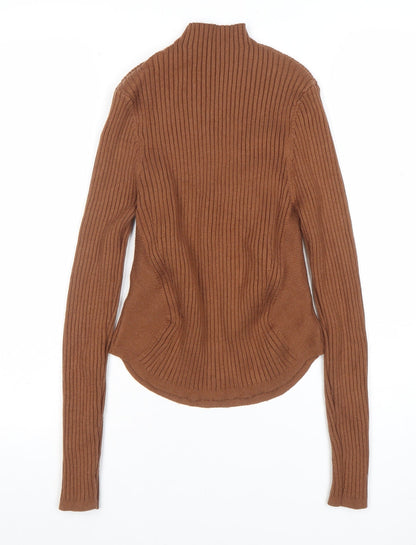 Womens UK Size XL Cider Brown Pullover Jumper
