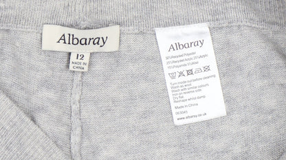 Womens UK Size 12 Albaray Relaxed Fit Jogger Grey Trousers