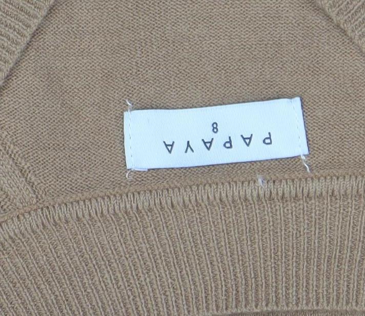 Womens UK Size 8 Papaya Jumper Dress