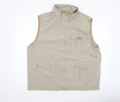 Mens UK Size XL Atlas For Men Beige Bodywarmer
