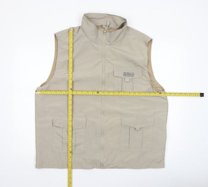 Mens UK Size XL Atlas For Men Beige Bodywarmer