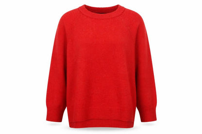Womens UK Size XL Peacocks Red Pullover Jumper