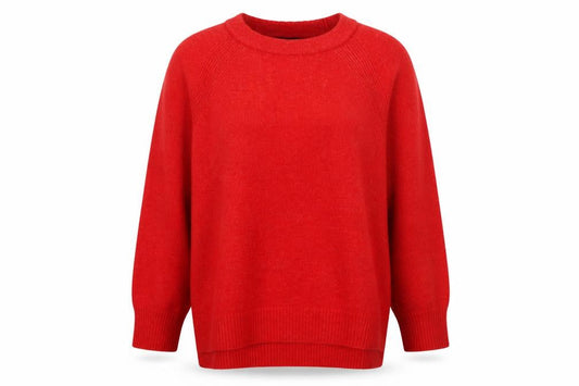 Womens UK Size XL Peacocks Red Pullover Jumper