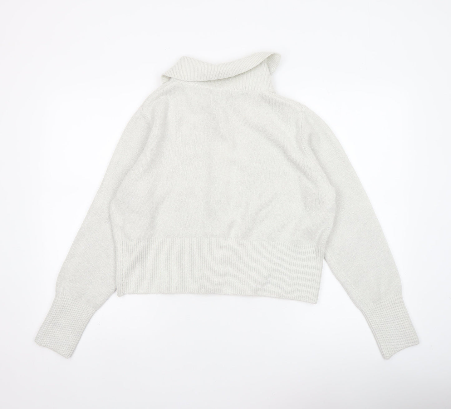 Womens UK Size L George Ivory Cardigan Jumper