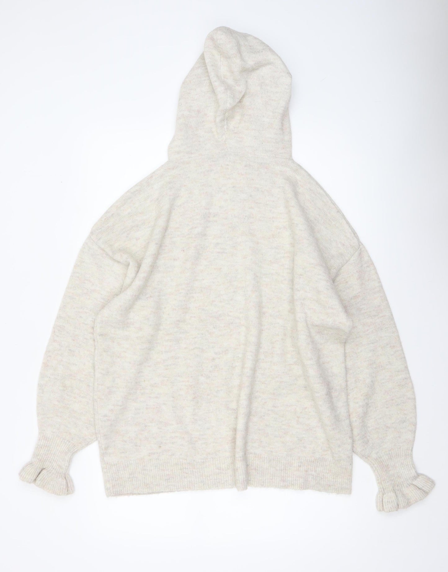 Womens UK Size L George Beige Pullover Jumper