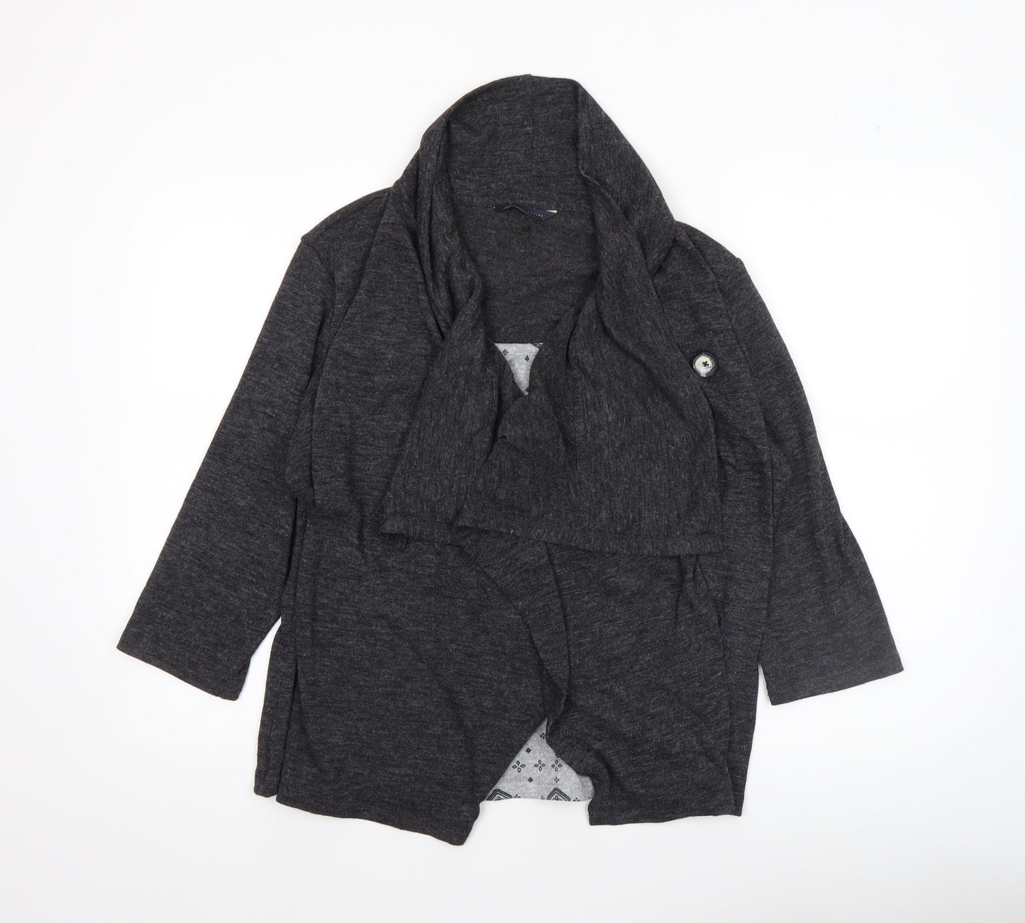 Womens UK Size 18 Marks and Spencer Black Wrap Blouse