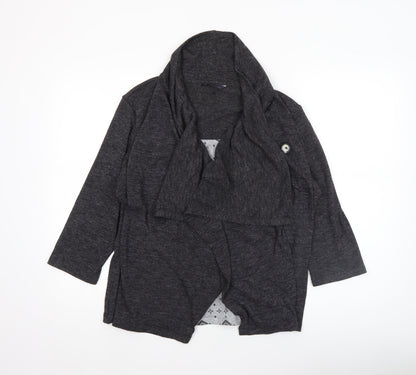 Womens UK Size 18 Marks and Spencer Black Wrap Blouse