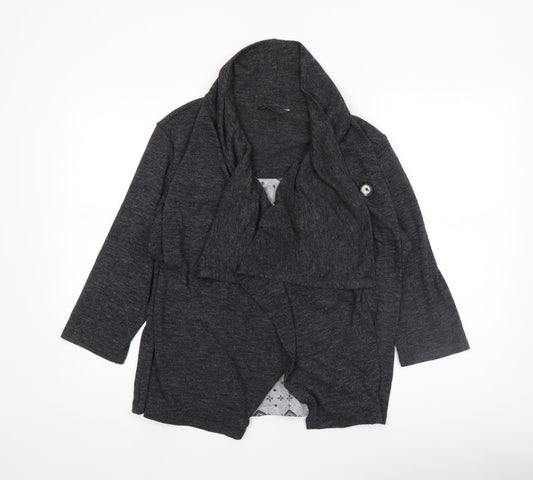 Womens UK Size 18 Marks and Spencer Black Wrap Blouse