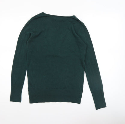 Womens UK Size 6 Atmosphere Green Pullover Jumper