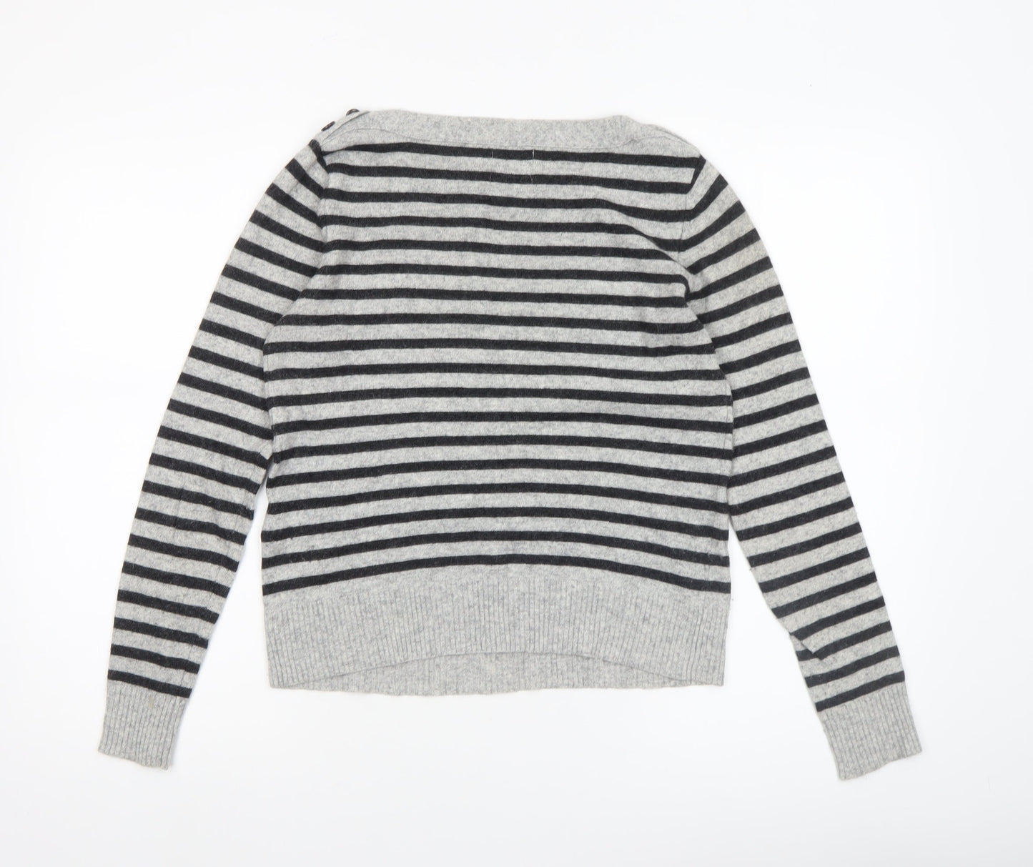 Womens UK Size 8 H&M Grey Pullover Jumper
