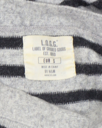 Womens UK Size 8 H&M Grey Pullover Jumper
