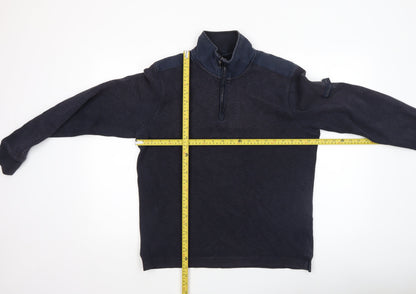 Mens UK Size M Ben Sherman Blue Pullover Sweatshirt