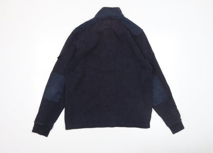 Mens UK Size M Ben Sherman Blue Pullover Sweatshirt