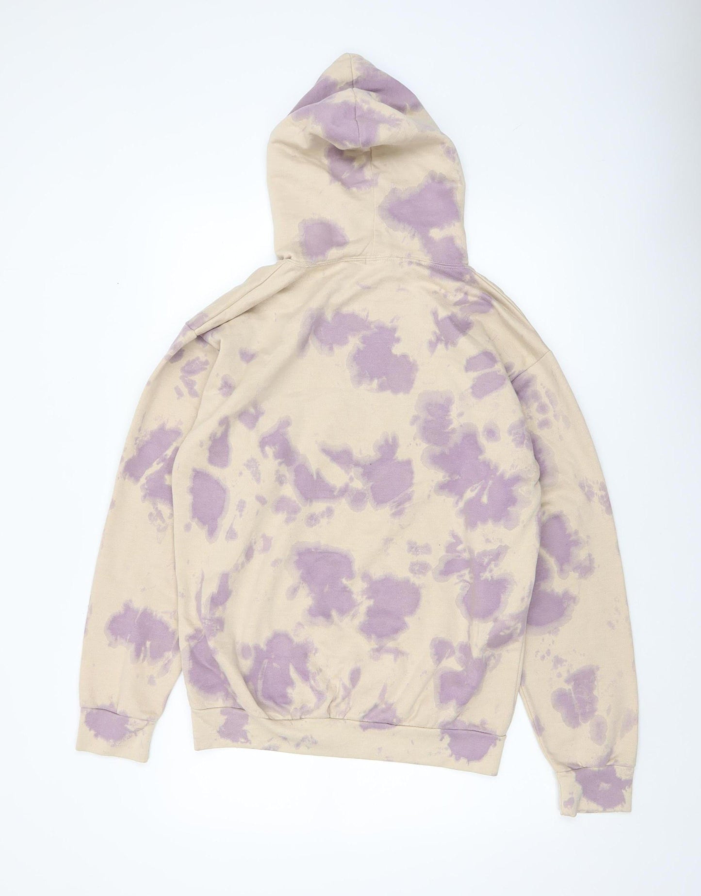 Unisex Adults UK Size S PRETTYLITTLETHING Beige Pullover Hoodie