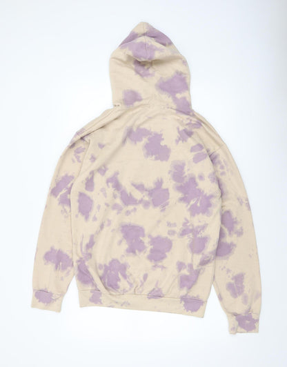 Unisex Adults UK Size S PRETTYLITTLETHING Beige Pullover Hoodie