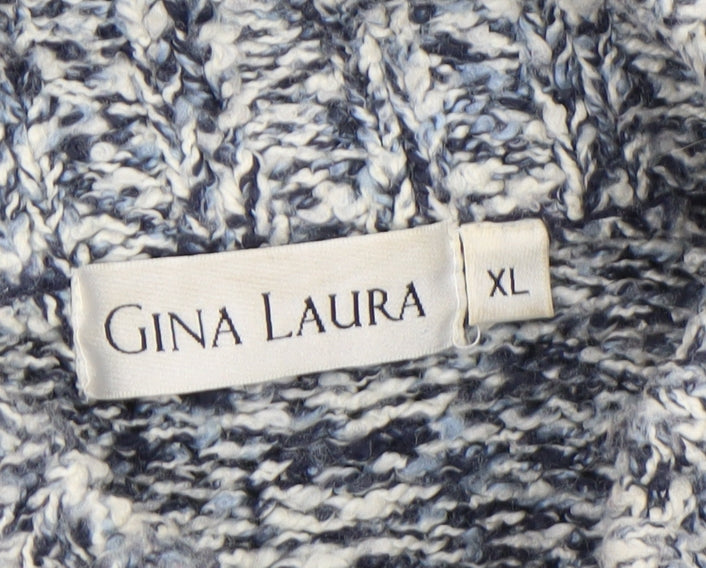 Womens UK Size XL GINA LAURA Grey Pullover Jumper