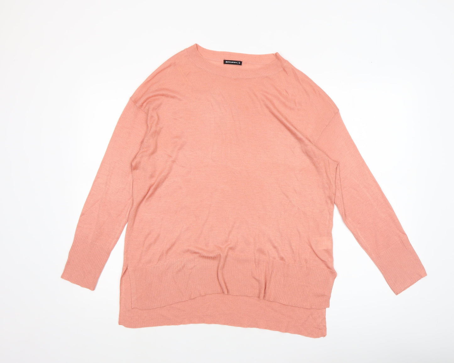 Womens UK Size S Encuentro Pink Pullover Jumper