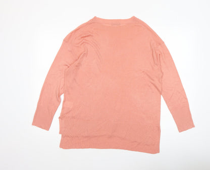 Womens UK Size S Encuentro Pink Pullover Jumper
