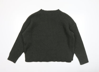 Womens UK Size L Marks and Spencer Green Pullover Jumper