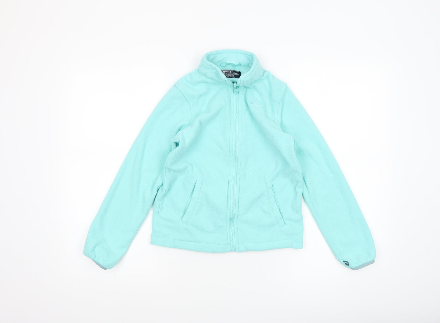 Girls UK Size 9-10 Years Mountain Warehouse Blue Basic Jacket