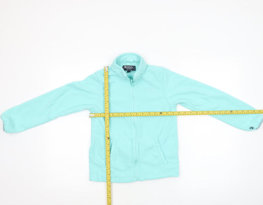 Girls UK Size 9-10 Years Mountain Warehouse Blue Basic Jacket