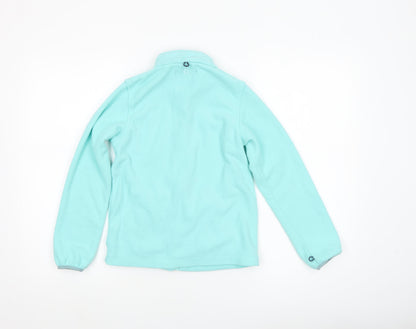Girls UK Size 9-10 Years Mountain Warehouse Blue Basic Jacket