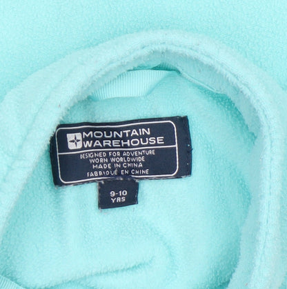 Girls UK Size 9-10 Years Mountain Warehouse Blue Basic Jacket