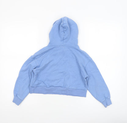 Girls UK Size 2-3 Years Zara Blue Pullover Hoodie