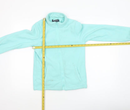 Girls UK Size 7-8 Years Mountain Warehouse Blue Basic Jacket