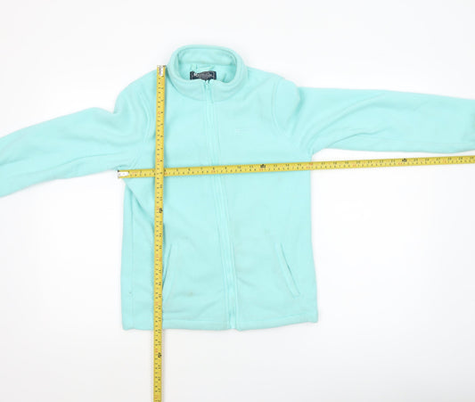 Girls UK Size 7-8 Years Mountain Warehouse Blue Basic Jacket