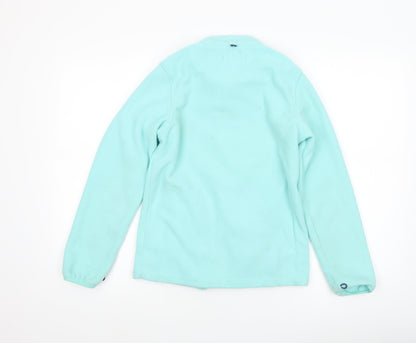 Girls UK Size 7-8 Years Mountain Warehouse Blue Basic Jacket