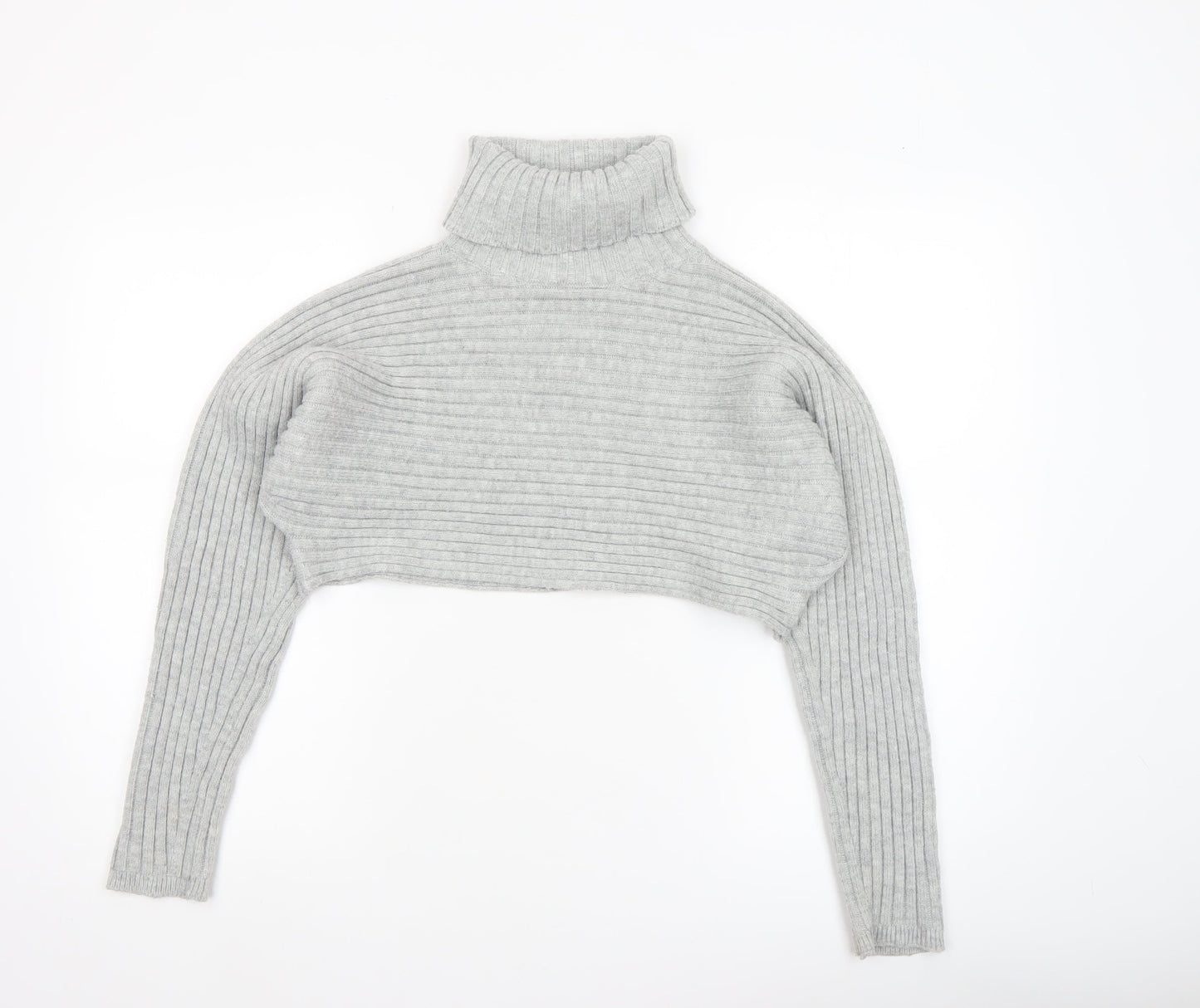 Womens UK Size M New Look Grey Pullover Jumper